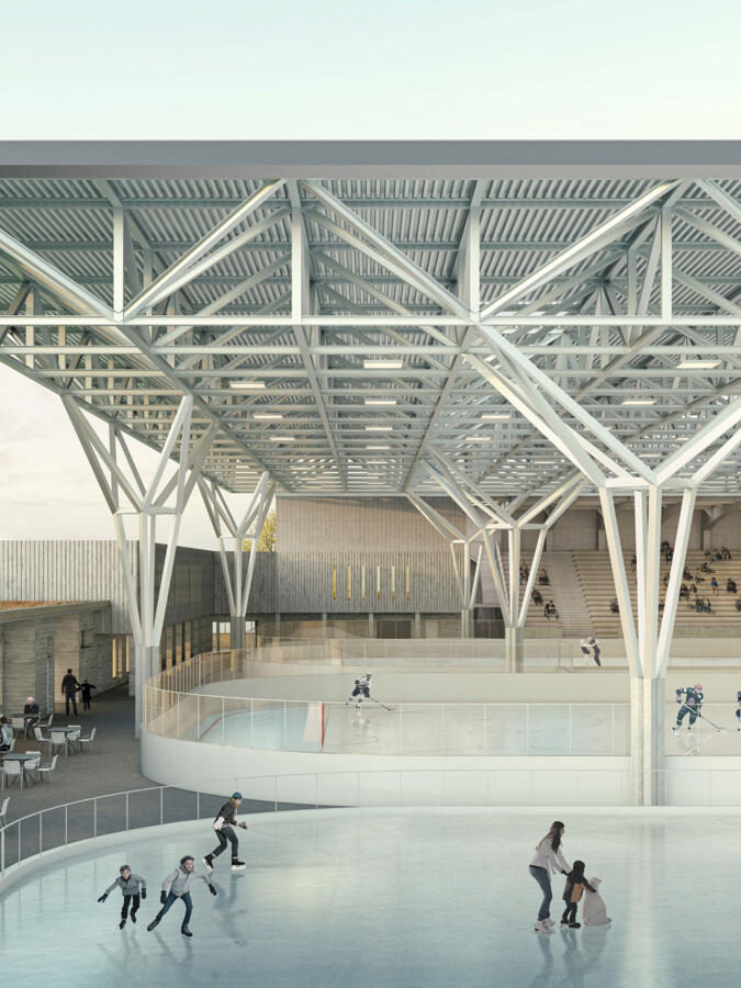 Kunst­eisbahn Marga­rethen