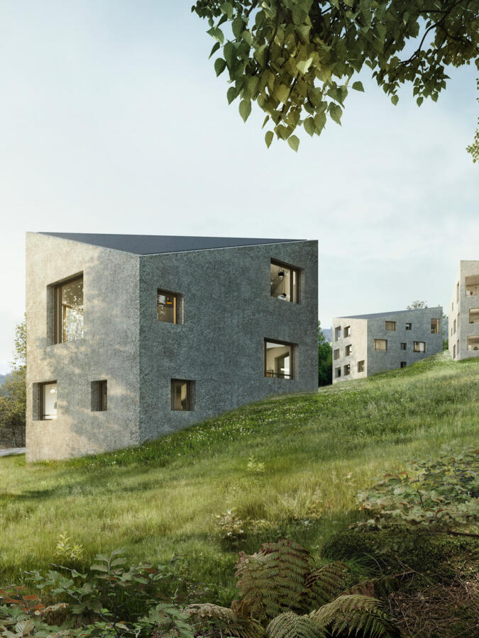 Wohnüber­bauung Findlinge